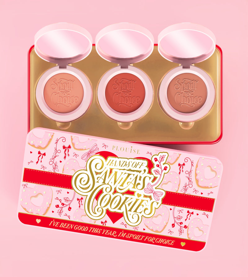 Santas Cookies Zkažené pro výběr Blush Plechovka