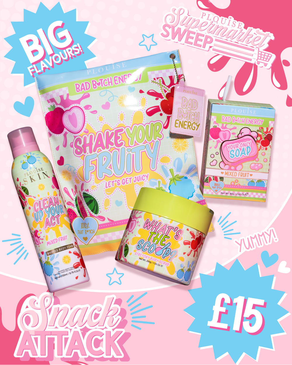 Svačina do sprchy Attack Bundle