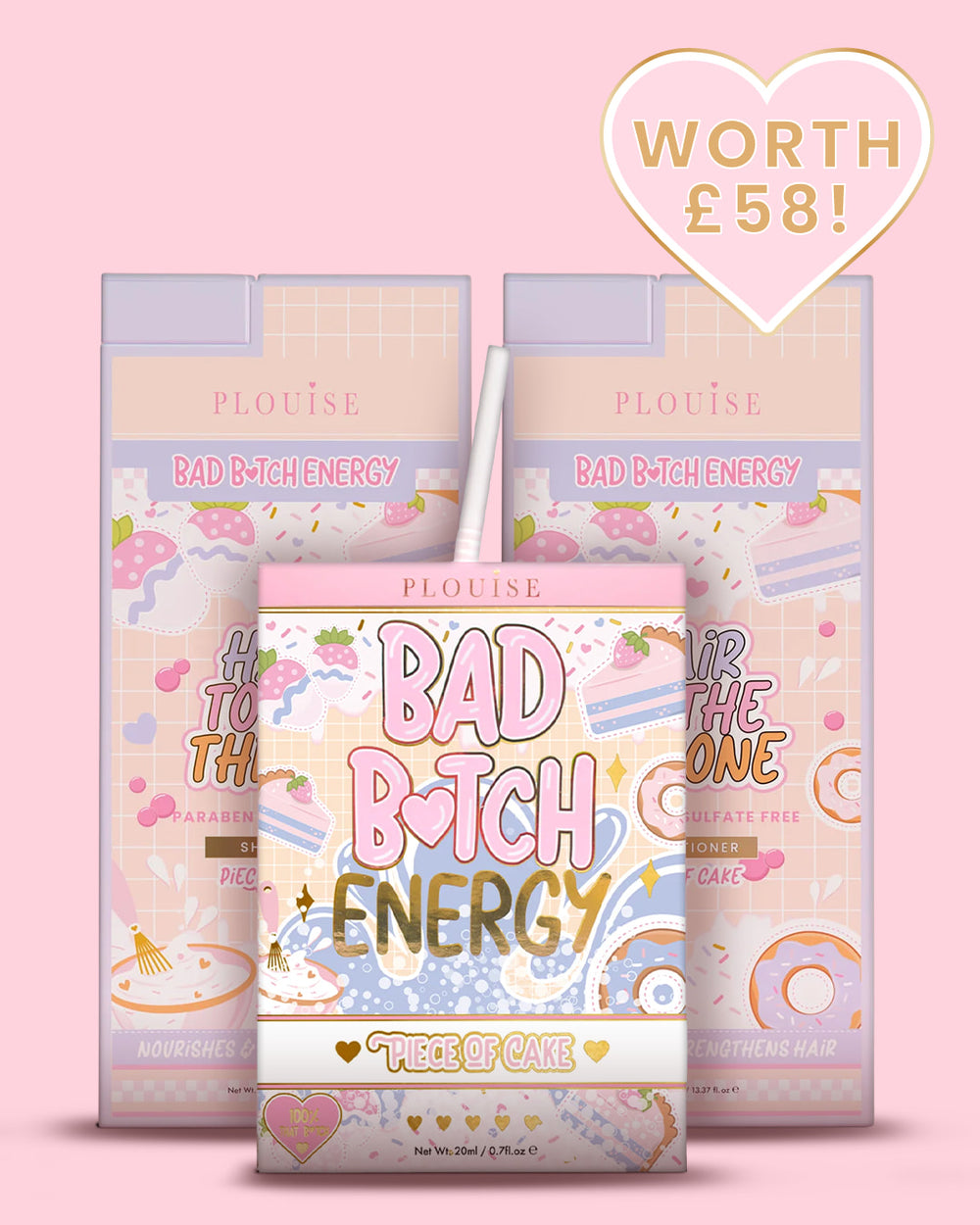 Balíček Soft Girl Bad Bitch Energy & Hair Care