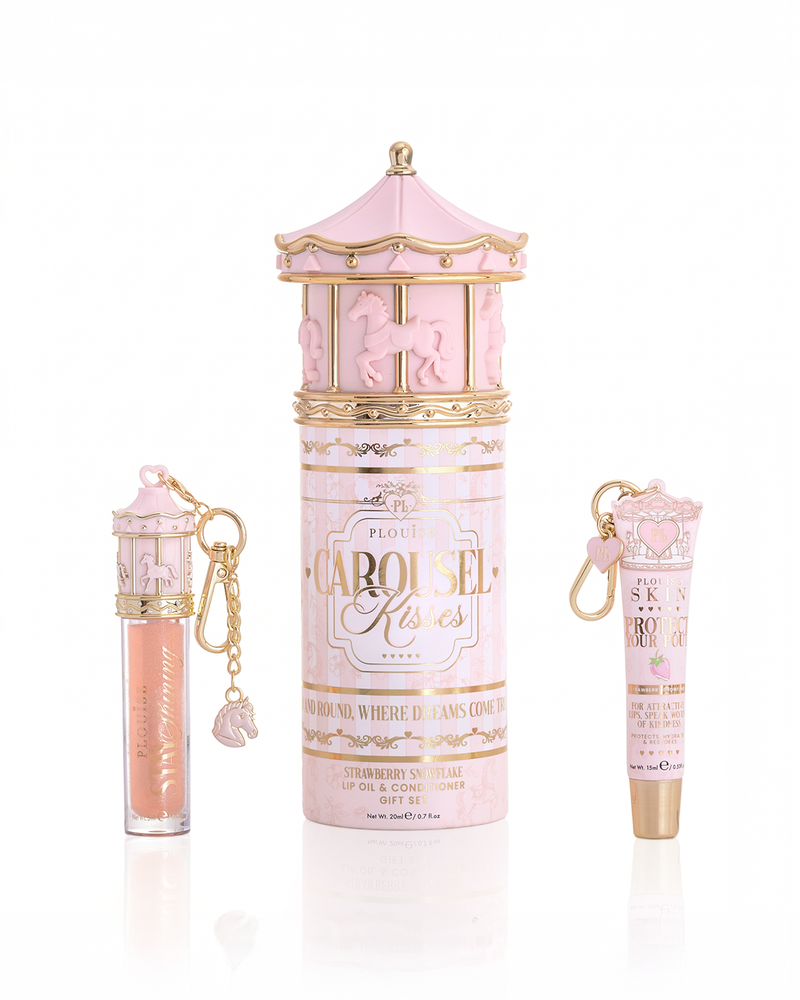 Carousel Kisses Lip Duo & Charm Dárková sada PŘEDOBJEDNÁVKA