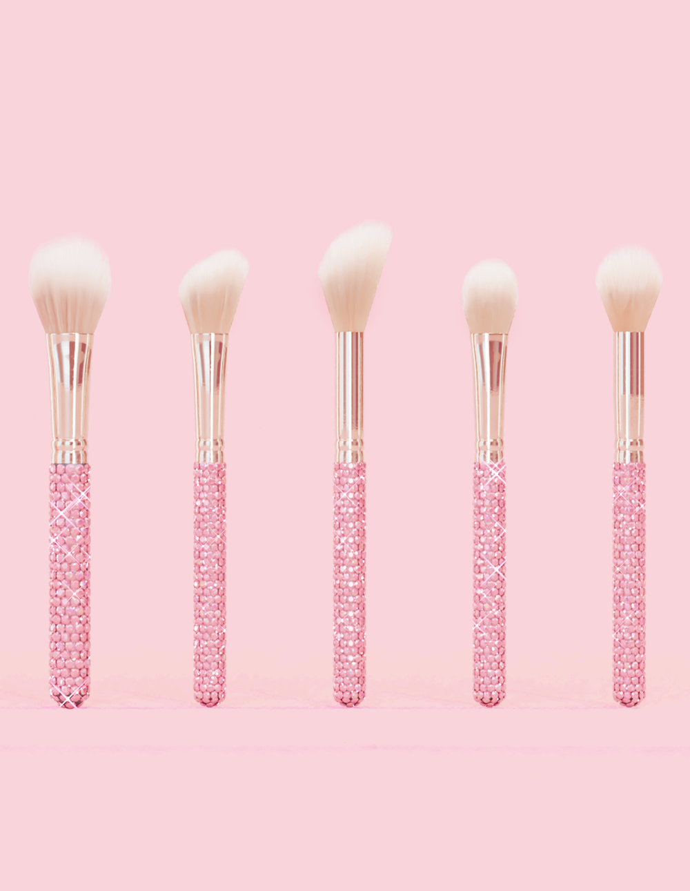Balíček 20dílných křišťálových štětců na make-up