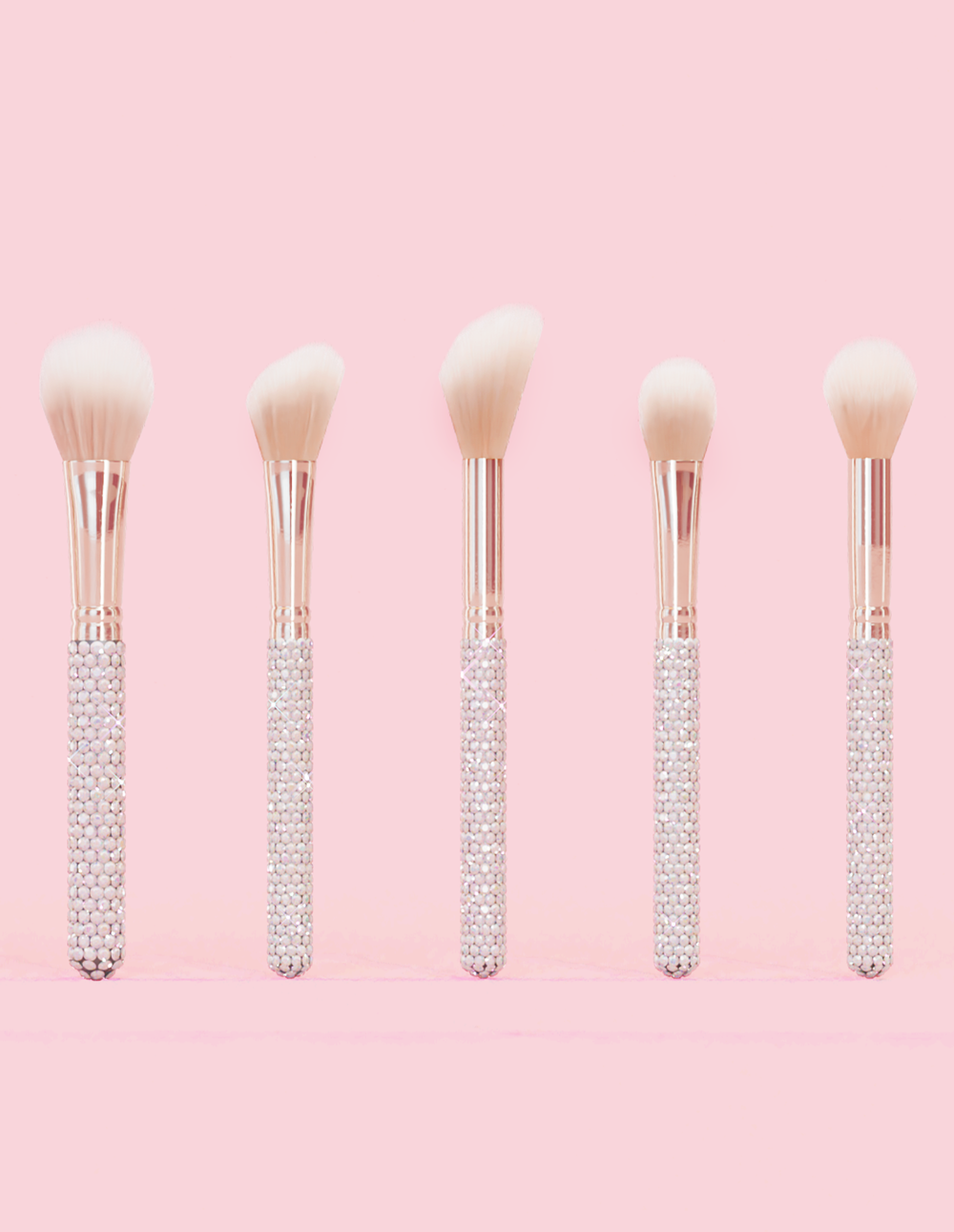 Balíček 20dílných křišťálových štětců na make-up
