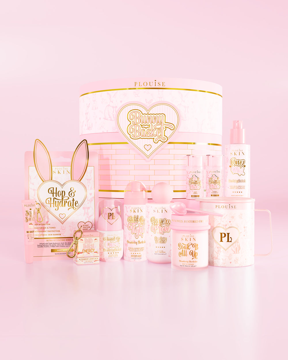 Kompletní balíček P.Louise Easter Bunny Basket Bundle se všemi produkty