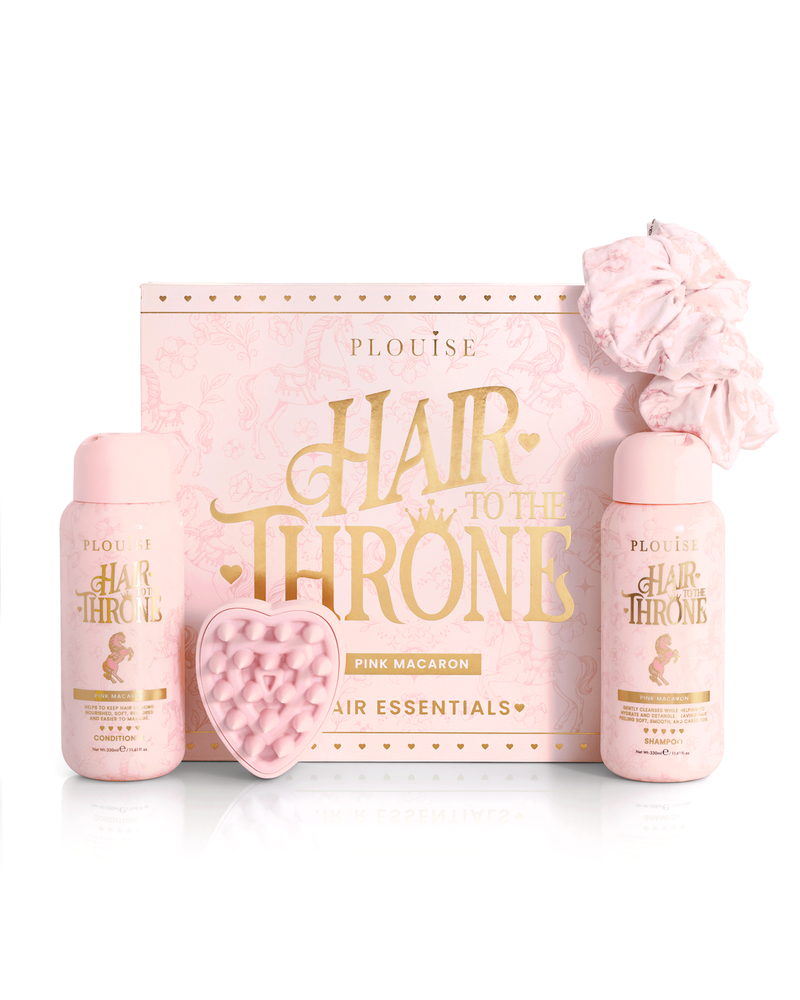 Hair To The Throne Pink Macaron Hair Care Set