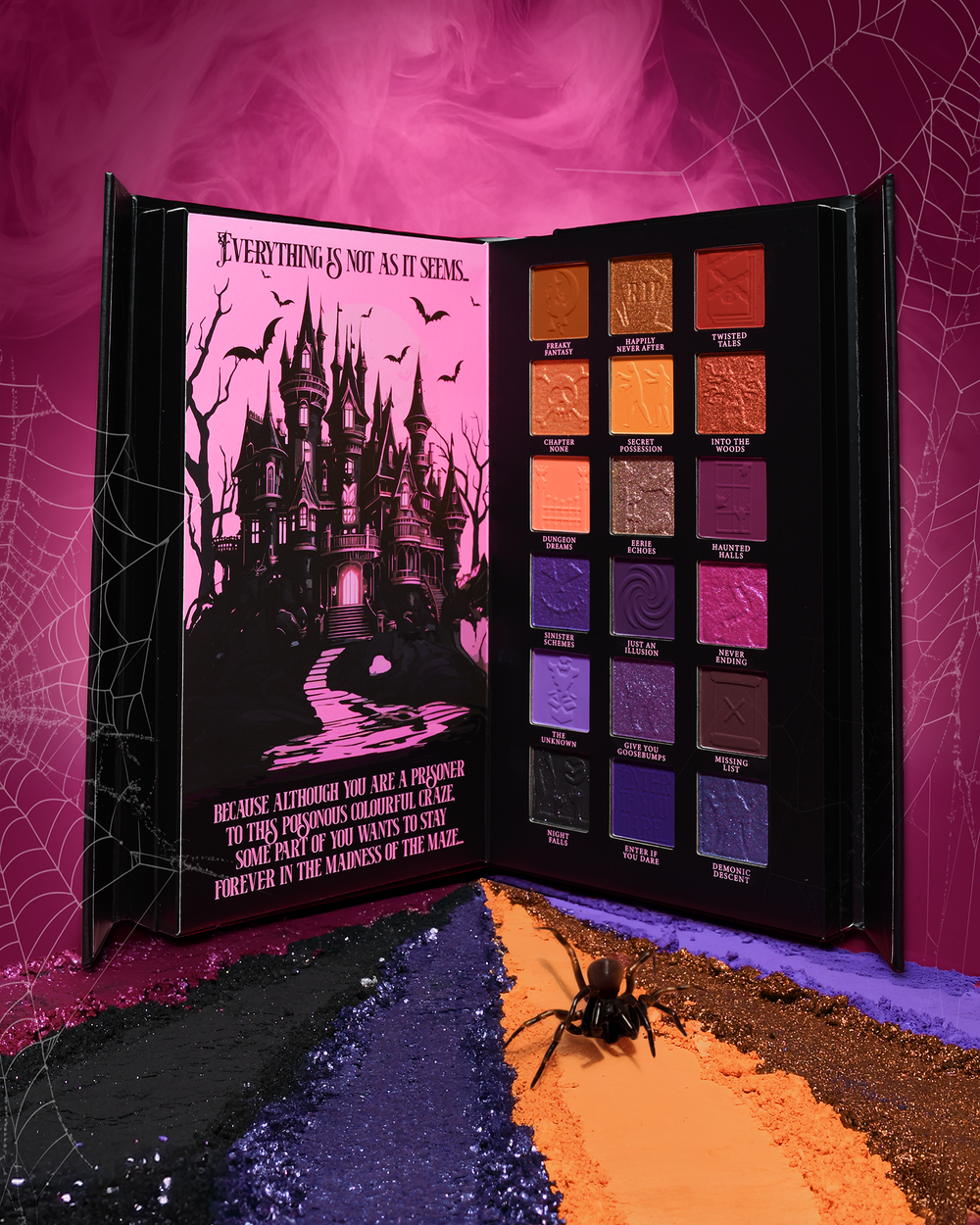 Strašidelný příběh končící halloweenskou paletou