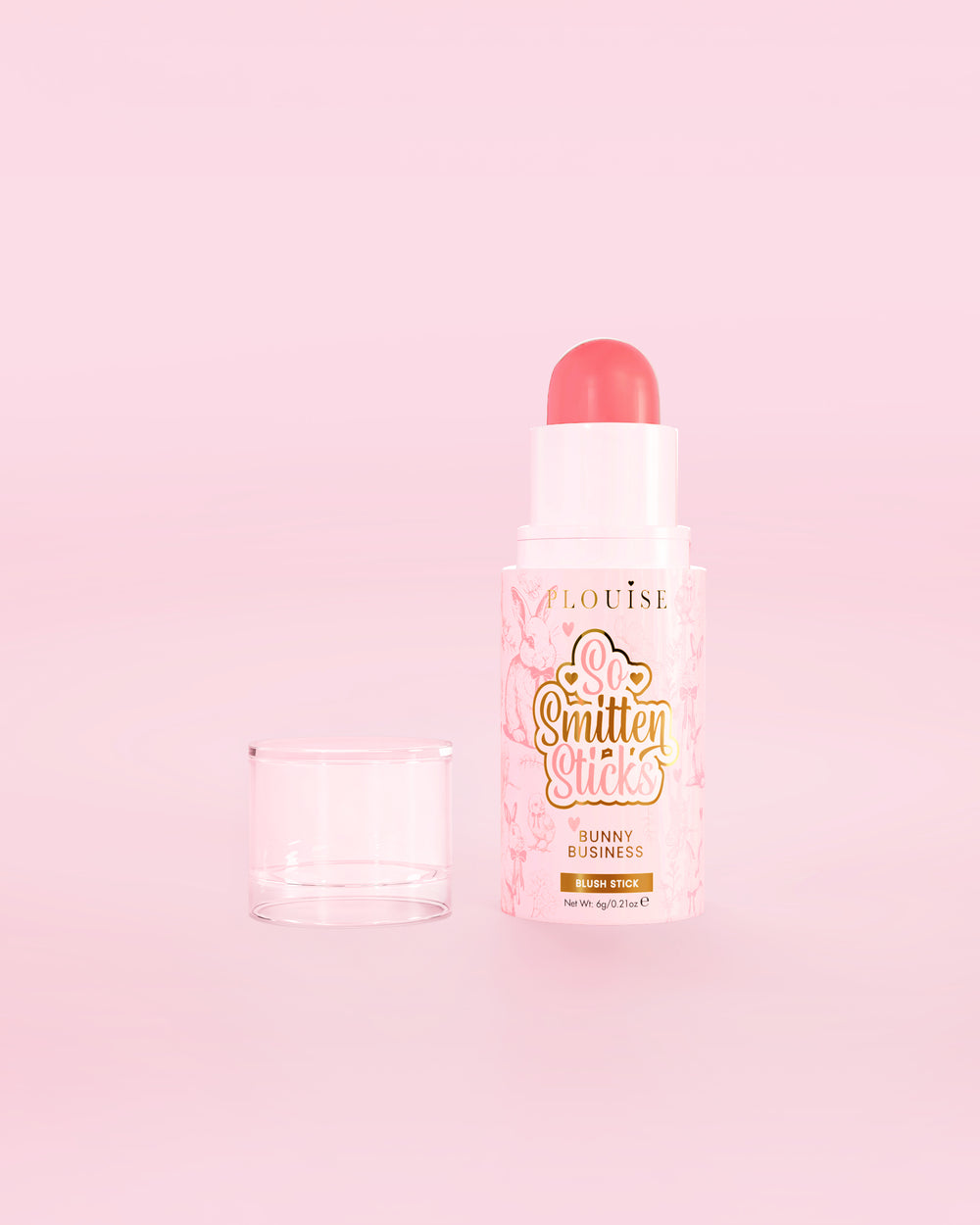 P.Louise So Smitten Blush Stick v odstínu Bunny Business