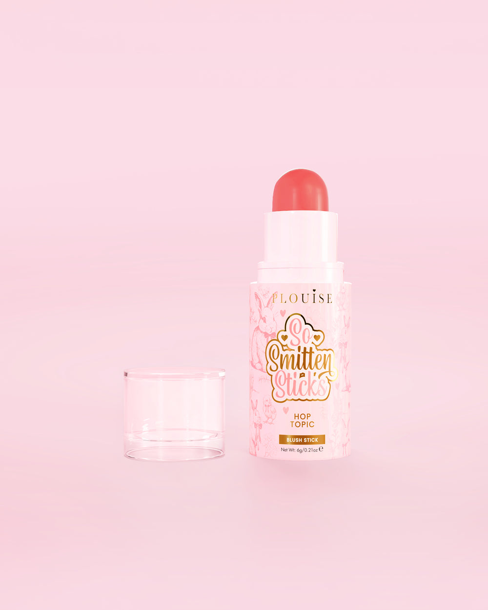 P.Louise So Smitten Blush Stick v odstínu hop topic