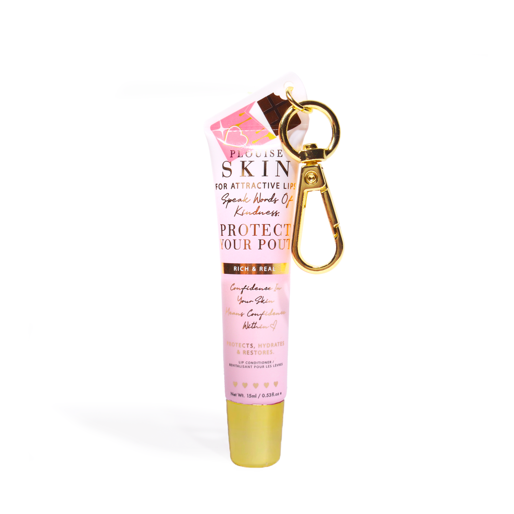 Chraňte svůj Pout Keychain Lip Conditioner