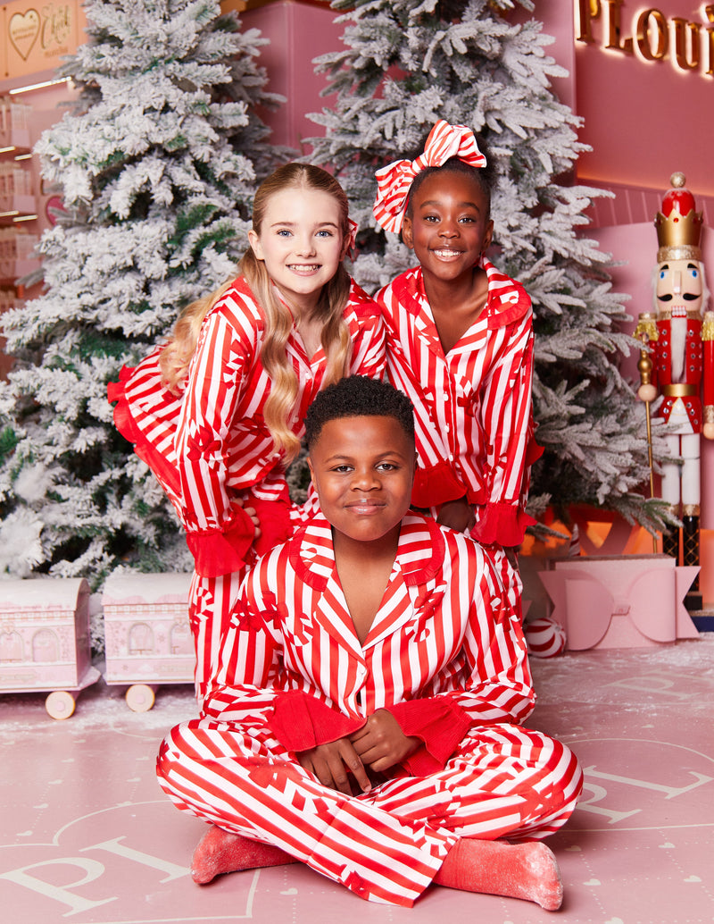 Dětské vánoční pyžamo Candy Cane