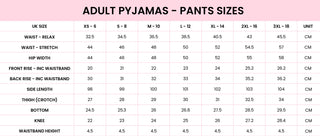 P.Louise Adults Christmas Bow Pyžamo - Kalhoty Set