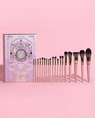 P.Louise Following My Purpose 10-Piece Makeup Brush Set