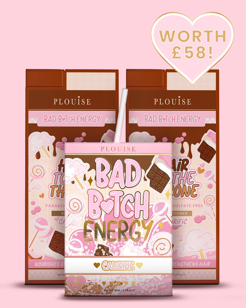 Balíček Soft Girl Bad Bitch Energy & Hair Care