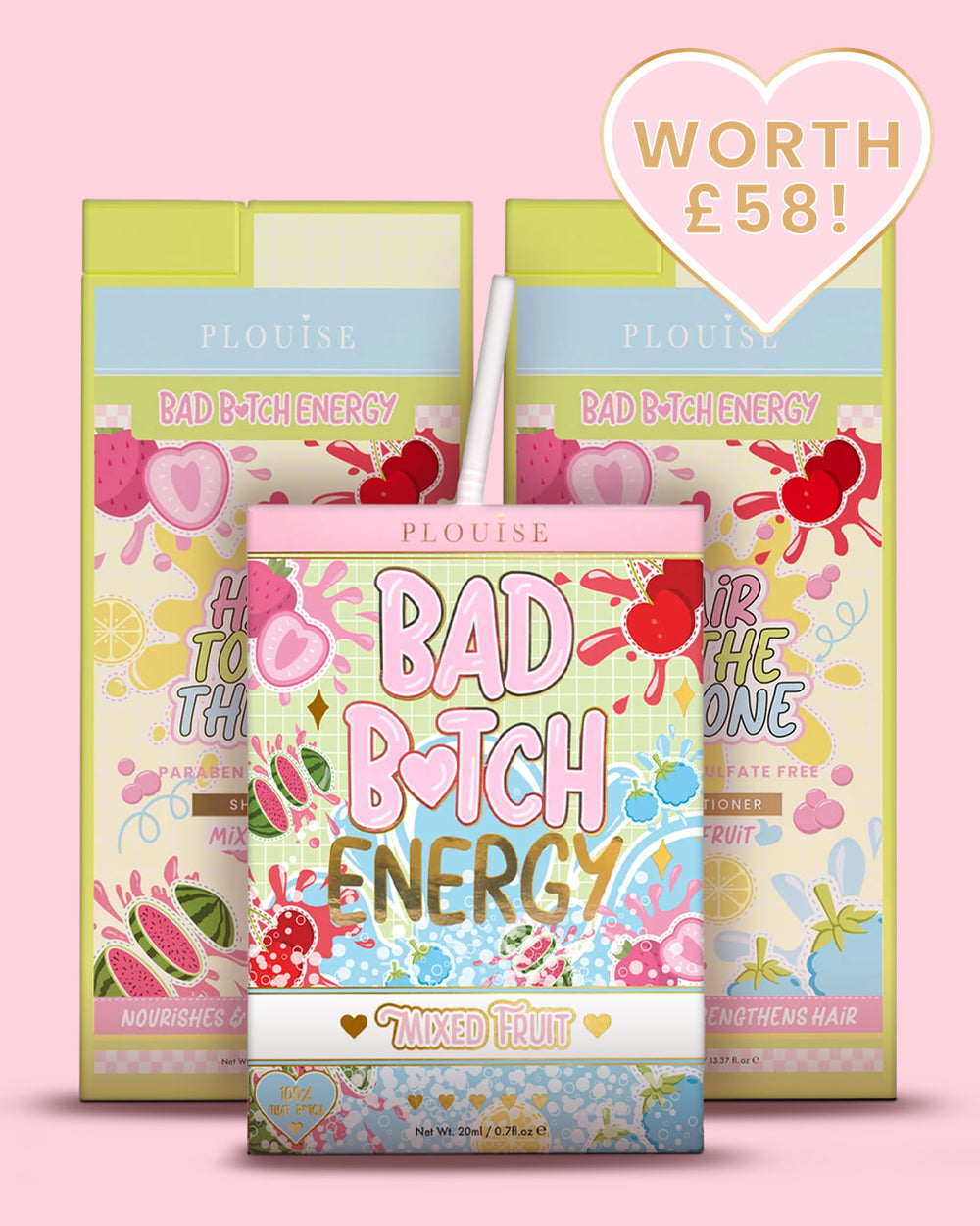 Balíček Soft Girl Bad Bitch Energy & Hair Care