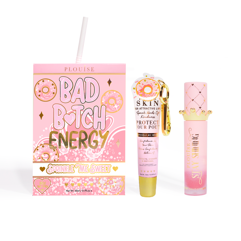 Bad Bitch Energy Lip Conditioner & Lip Oil Duo - Jahoda