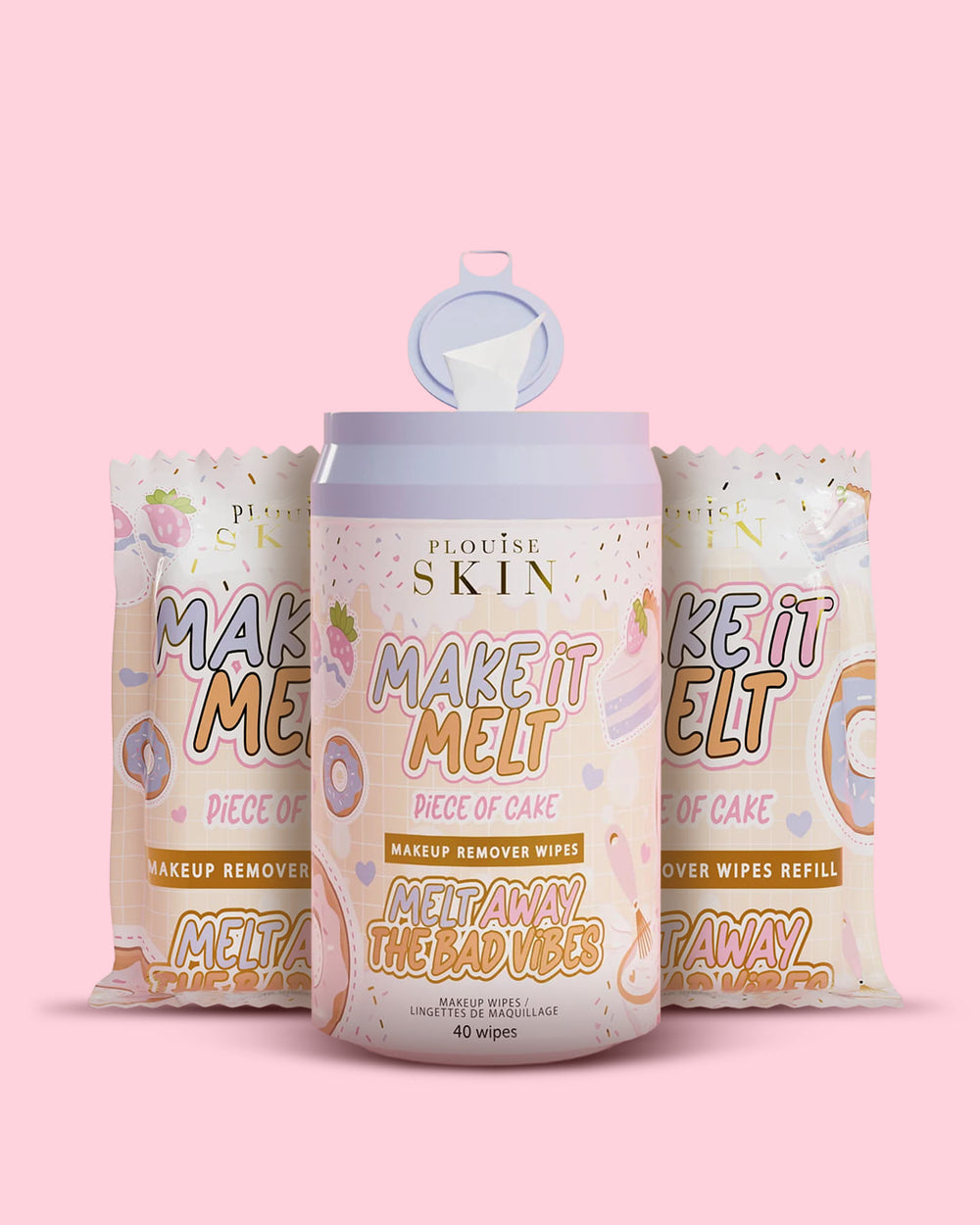 Balíček utěrek Make It Melt Make-up Remover Wipes