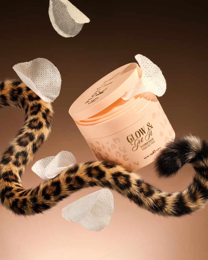 Kolagenové gelové tonerové polštářky Cheetah Glow & Get It