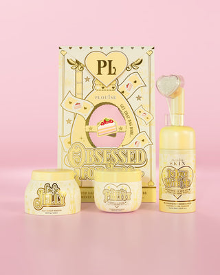 P.Louise Obsessed For Less Skincare Set v jahodovém koláči
