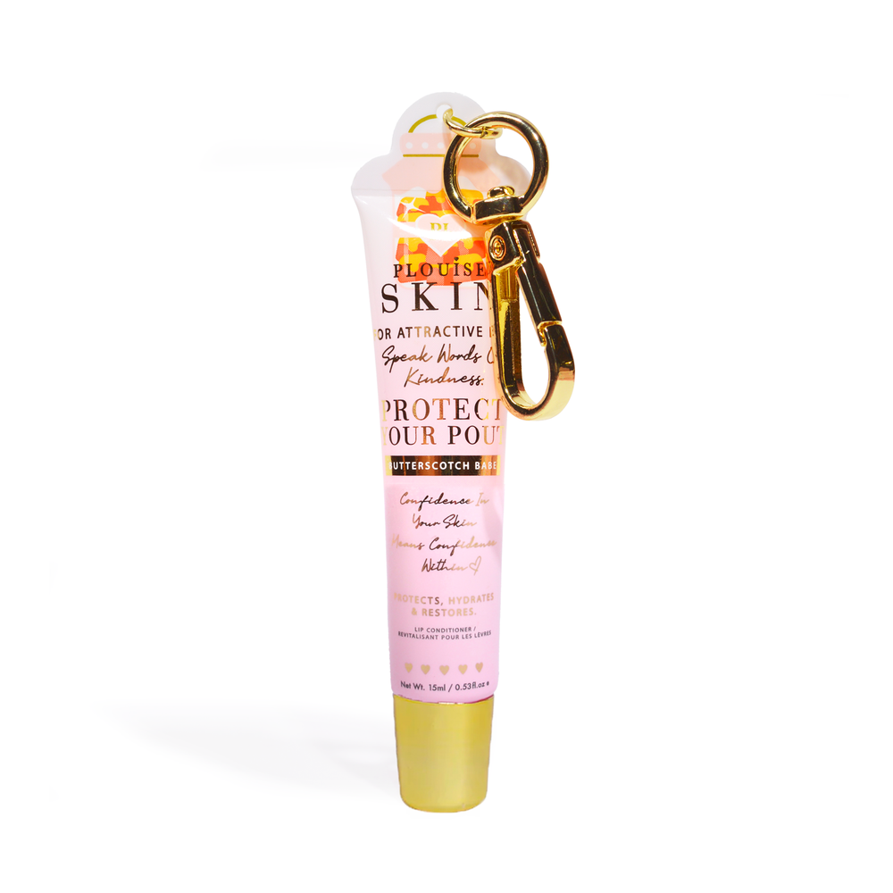 Chraňte svůj Pout Keychain Lip Conditioner