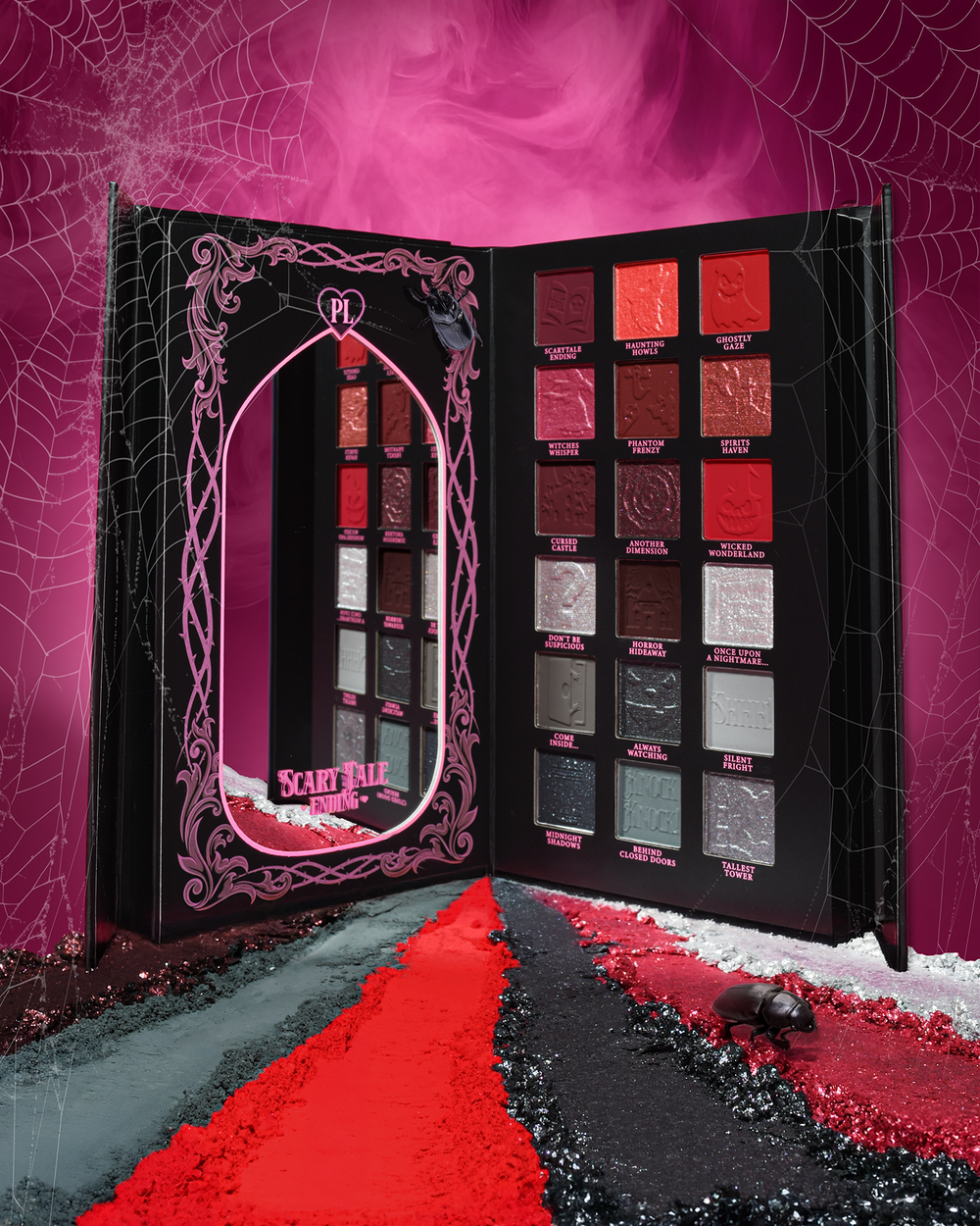 Strašidelný příběh končící halloweenskou paletou