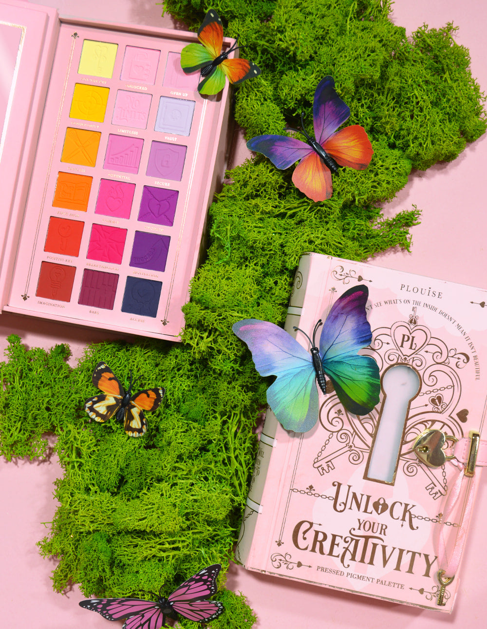 Odemkněte svou kreativitu Paletka očních stínů Rainbow