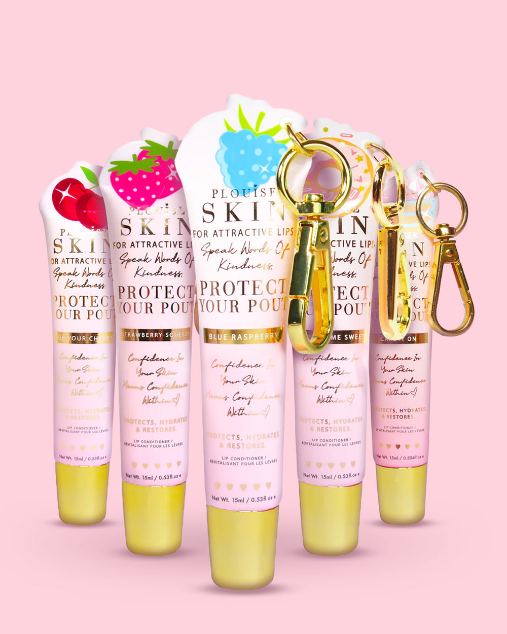 Chraňte svůj Pout Keychain Lip Conditioner