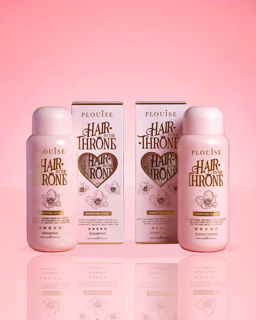 Sada kondicionérů P.Louise Signature Scent Hair To Thje Throne Shampoo 