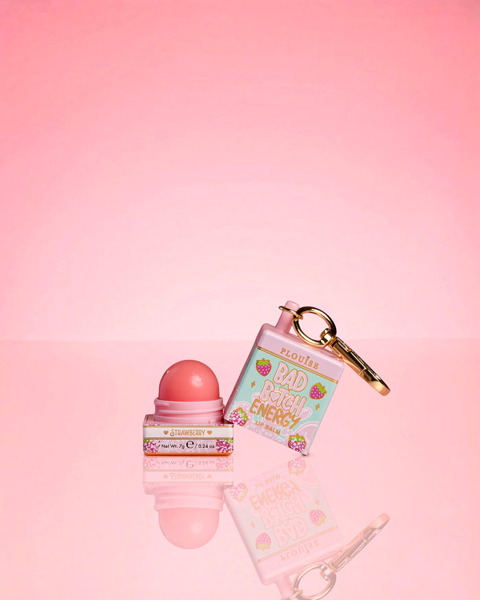 P.Louise Strawberry Keychain Balzám na rty