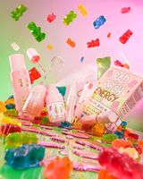 P.Louise What A Treat Candy Bear Balíček péče o pleť obklopený medvídky