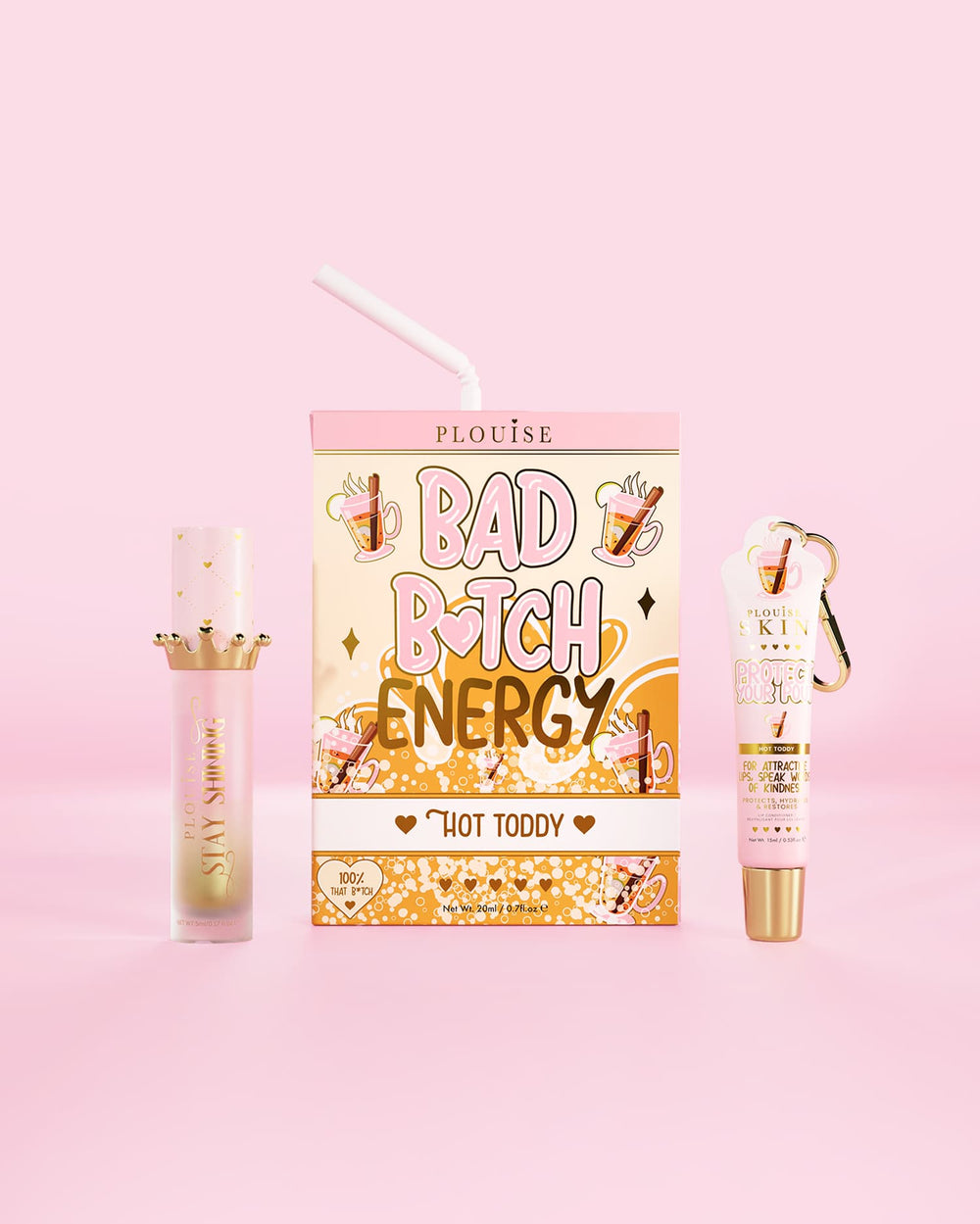 Bad Bitch Energy Lip Conditioner & Lip Oil Duo - Jahoda