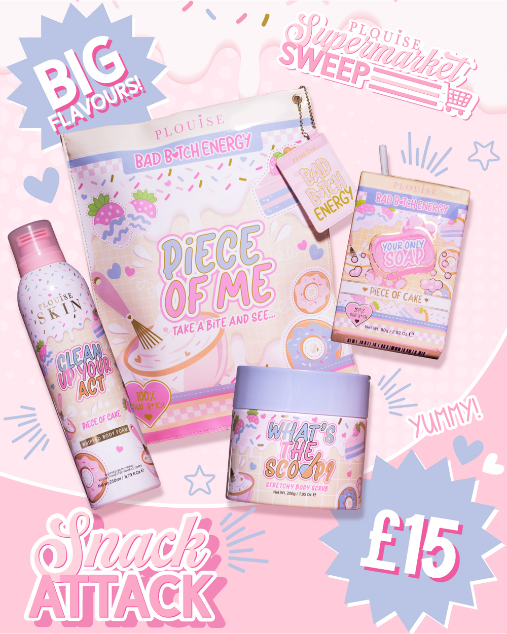 Svačina do sprchy Attack Bundle