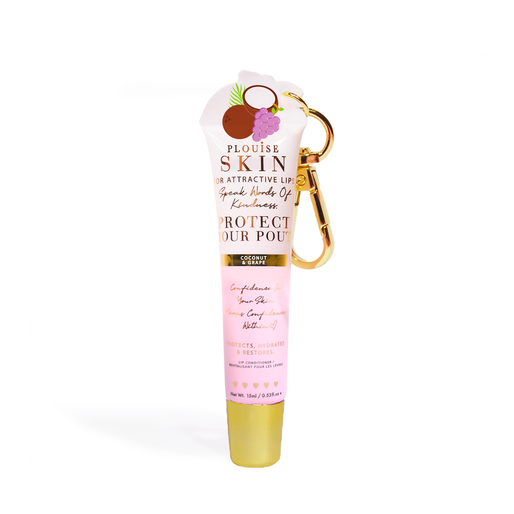Chraňte svůj Pout Keychain Lip Conditioner