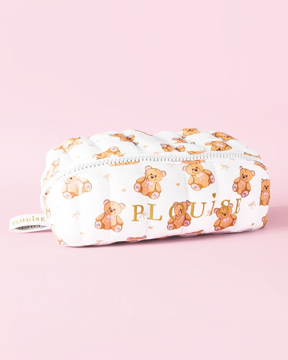 Taštička pro péči o pleť a make-up Teddy Bear, která je nejjemnější