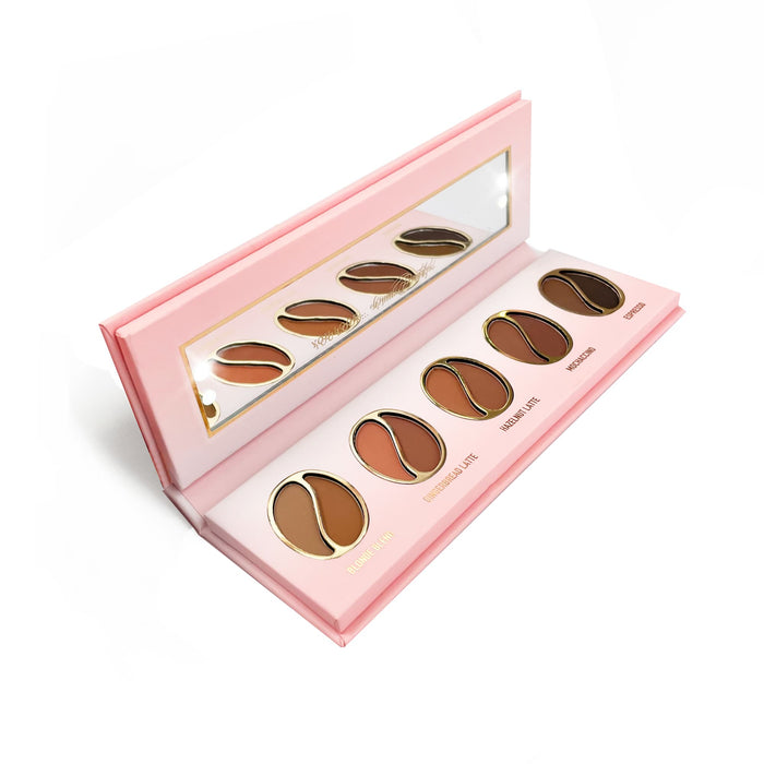 Paletka prášku na obočí fazole na obočí